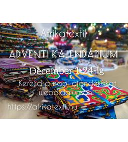 Afrikatextil Adventi Kalendárium