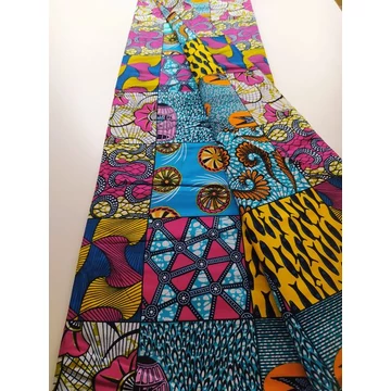 Patchwork afrikai textil
