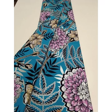 Babarózsa fényes afrikai textil