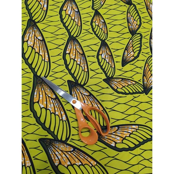 Szitakötő afrikai textil