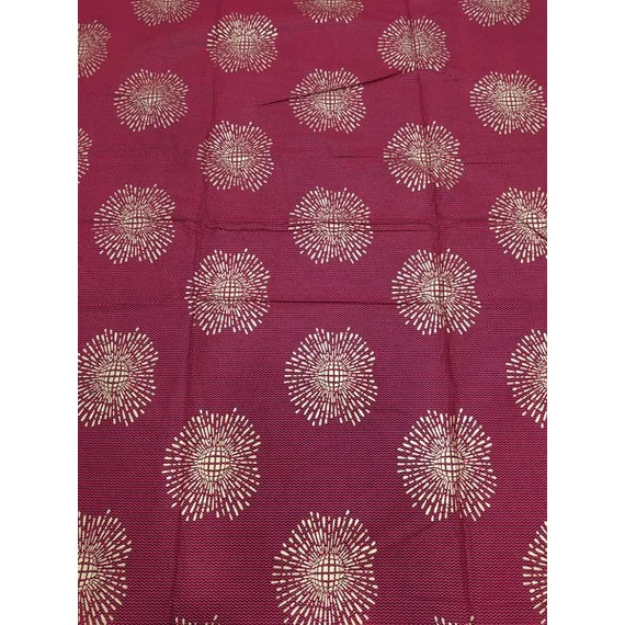 Piros tűzijáték afrikai textil