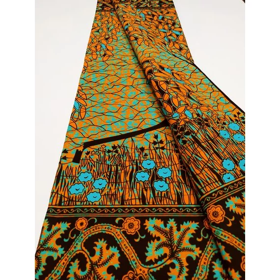 Narancs fa afrikai textil