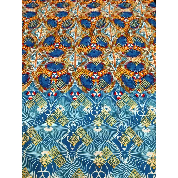 Kaleidoszkóp duplika afrikai textil