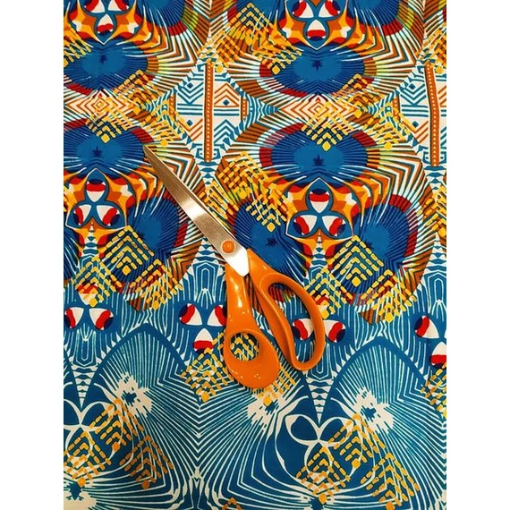 Kaleidoszkóp duplika afrikai textil
