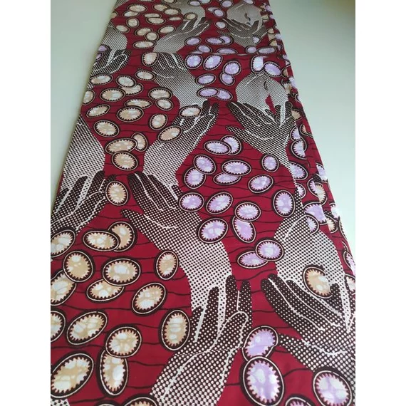 Kezek afrikai textil