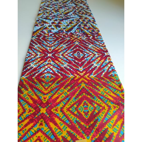 Bordűrös afrika textil