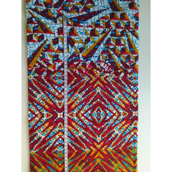 Bordűrös afrika textil