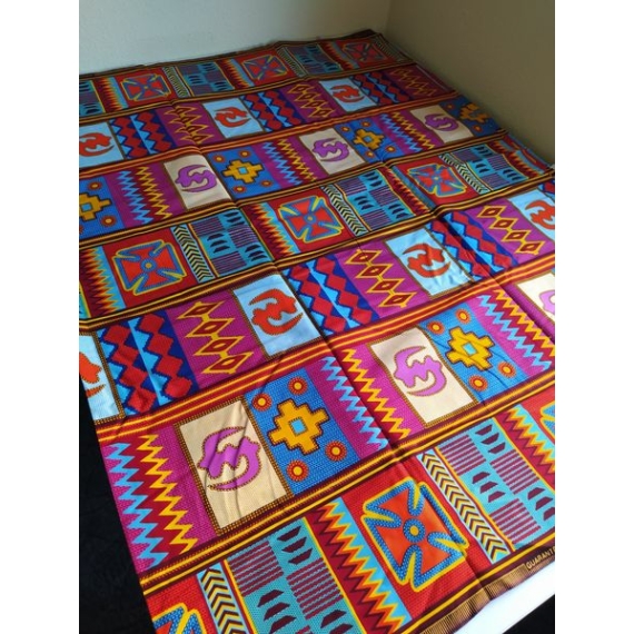 Adinkra mintás afrika textil