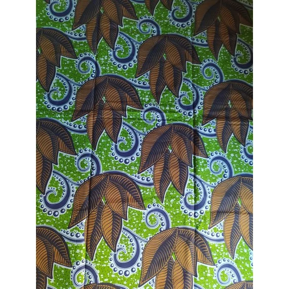 Őszi levelek afrika textil