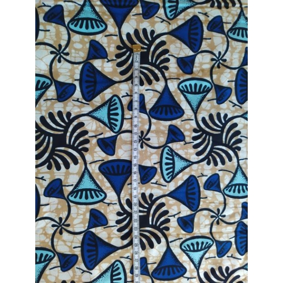Kék törcsérkék afrika textil