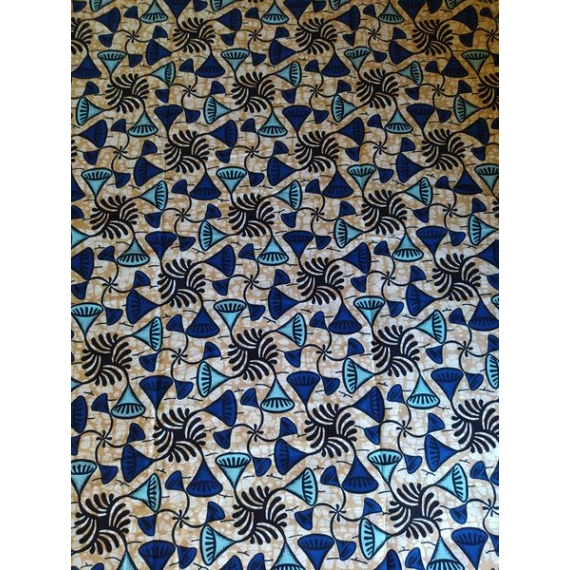 Kék törcsérkék afrika textil