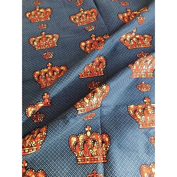 Piros korona afrikai textil