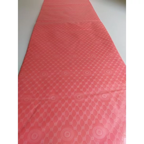 Sötét narancs bazin afrikai textil
