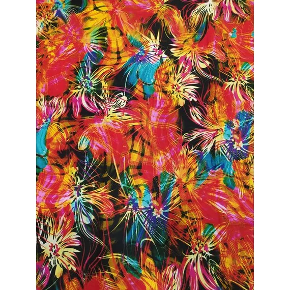 Hibiszkusz afrikai textil