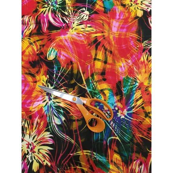 Hibiszkusz afrikai textil