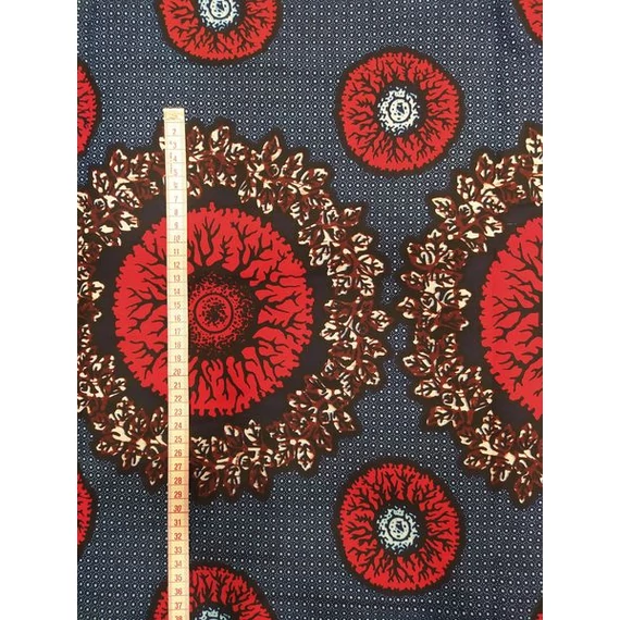 Lángoló szavanna afrikai textil
