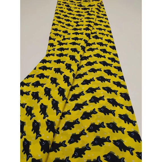 Sárga halas afrikai textil