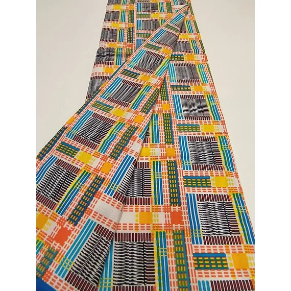 Szivárvány kente afrikai textil