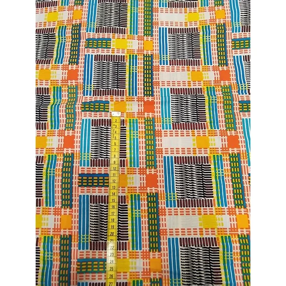 Szivárvány kente afrikai textil