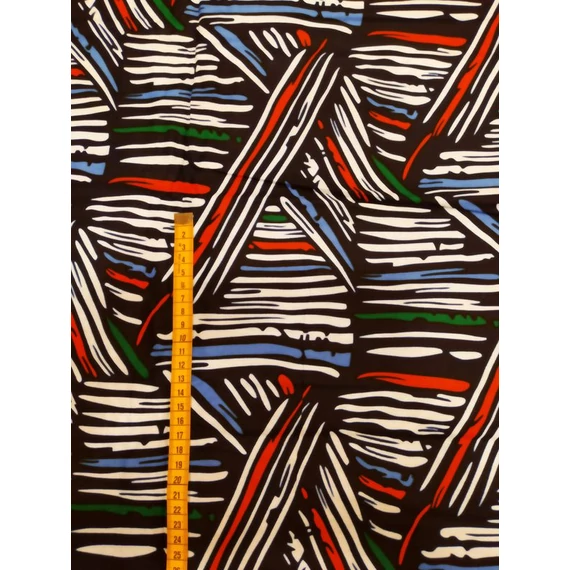 Rajzolt háromszögek afrikai textil