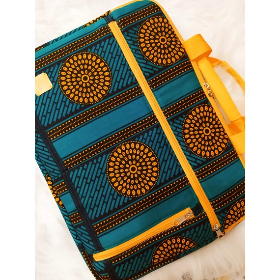 Varrjunk laptop táskát afrikai vászonból!